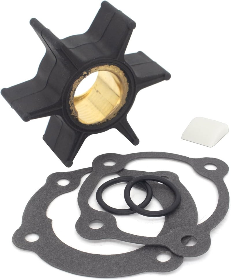 QUICKMARINER 0395265 Boat Water Pump Impeller Service Kit for Johnson Evinrude 18-28 HP Outboard Motors replaces 395265 Sierra 18-3051 Marine Engine - Image 1